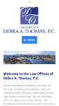 Mobile Screenshot of dtlawoffices.com
